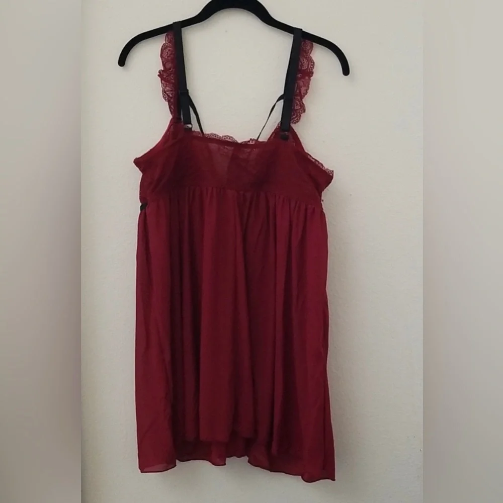 Torrid Strappy Lace & Mesh Babydoll Chemise - Picture 10 of 11